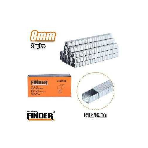Ανταλλακτικά δίχαλα για καρφωτικό κυρτά - 4000pcs - No.8/8mm - Finder - 195058