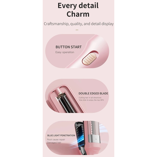 Επαναφορτιζόμενη συσκευή αφαίρεσης ψαλίδας μαλλιών - Trimmer - AW888 - 480431 - Black