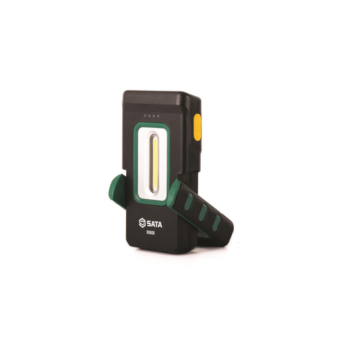 Φακός εργασίας βιομηχανικός επαναφορτιζόμενος 300lumen.
Διπλή LED με 300 (μπροστά) και 100 (πάνω) lumen για έντονο φωτισμό
Ασύρματη ή USB επαναφορτιζόμενη μπαταρία λιθίου
Σχεδιασμός με προστασία IP65 από σκόνη και νερό, ιδανικό για εξωτερική
χρήση
Σχεδιασ