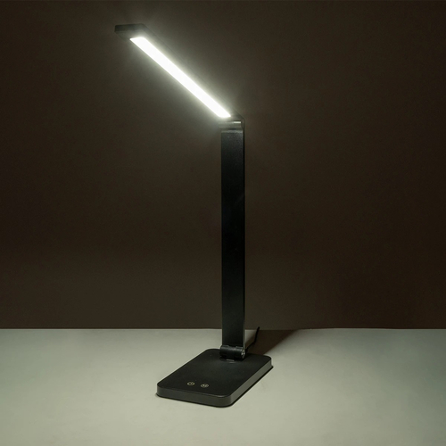 GLOBOSTAR® TEBLA 60481 Μοντέρνο Επιτραπέζιο Φωτιστικό Γραφείου LED 5W 500lm 120° AC 220-240V IP20 Ρυθμιζόμενο Λευκό CCT με Αφή 2700K/4500K/6000K Dimmable - Bridgelux SMD Chip - Μαύρο - Μ11 x Π31 x Υ52cm - 2 Χρόνια Εγγύηση GLOBOSTAR® TEBLA 60481 Μοντέρνο Επιτραπέζιο Φωτιστικό Γραφείου LED 5W 500lm 120° AC 220-240V IP20 Ρυθμιζόμενο Λευκό CCT με Αφή 2700K/4500K/6000K Dimmable - Bridgelux SMD Chip - Μαύρο - Μ11 x Π31 x Υ52cm - 2 Χρόνια Εγγύηση