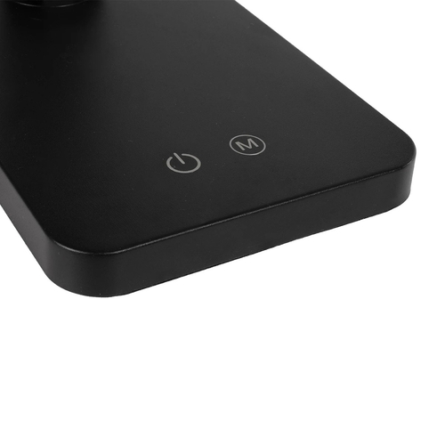 GLOBOSTAR® TEBLA 60481 Μοντέρνο Επιτραπέζιο Φωτιστικό Γραφείου LED 5W 500lm 120° AC 220-240V IP20 Ρυθμιζόμενο Λευκό CCT με Αφή 2700K/4500K/6000K Dimmable - Bridgelux SMD Chip - Μαύρο - Μ11 x Π31 x Υ52cm - 2 Χρόνια Εγγύηση GLOBOSTAR® TEBLA 60481 Μοντέρνο Επιτραπέζιο Φωτιστικό Γραφείου LED 5W 500lm 120° AC 220-240V IP20 Ρυθμιζόμενο Λευκό CCT με Αφή 2700K/4500K/6000K Dimmable - Bridgelux SMD Chip - Μαύρο - Μ11 x Π31 x Υ52cm - 2 Χρόνια Εγγύηση