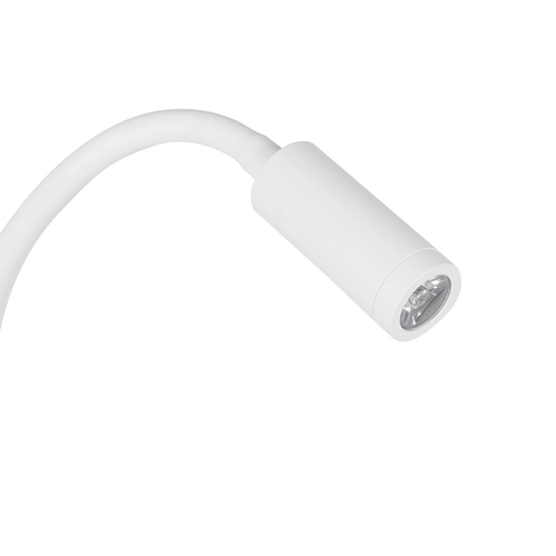 GLOBOSTAR® GOOSE 61693 Μοντέρνο Φωτιστικό Τοίχου - Απλίκα Ξενοδοχείου Reading Light με Φορτιστή USB 3A LED 6W 600lm 36° & 360° AC 220-240V IP20 Θερμό Λευκό 2700K - Bridgelux COB Chip & TÜV SÜD Driver - Λευκό Ματ - Μ15.5 x Π22.5 x Υ30cm - 3 Χρόνια Εγγύηση GLOBOSTAR® GOOSE 61693 Μοντέρνο Φωτιστικό Τοίχου - Απλίκα Ξενοδοχείου Reading Light με Φορτιστή USB 3A LED 6W 600lm 36° & 360° AC 220-240V IP20 Θερμό Λευκό 2700K - Bridgelux COB Chip & TÜV SÜD Driver - Λευκό Ματ - Μ15.5 x Π22.5 x Υ30cm - 3 Χρόνια Εγγύηση