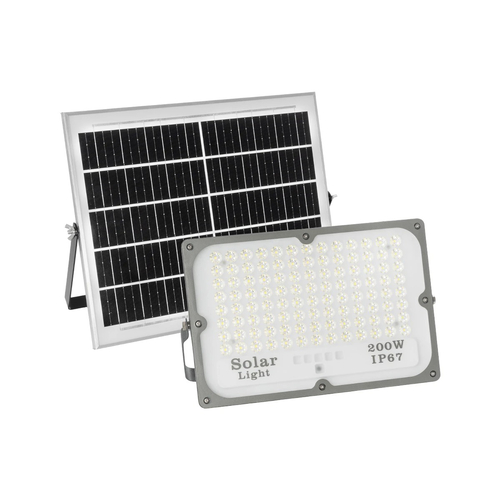 GLOBOSTAR® LUMOVOX 73068 Προβολέας LED 200W 10000lm 120° DC 5V με Φωτοβολταϊκό Panel 5V 12W & Επαναφορτιζόμενη Μπαταρία Li-ion 3.2V 10000mAh Αδιάβροχο IP65 Ψυχρό Λευκό 6000K - 180 x SMD2835 Sanan Chip - Γκρι Ανθρακί - Μ29 x Π0 x Υ19cm - 2 Χρόνια Εγγύηση GLOBOSTAR® LUMOVOX 73068 Προβολέας LED 200W 10000lm 120° DC 5V με Φωτοβολταϊκό Panel 5V 12W & Επαναφορτιζόμενη Μπαταρία Li-ion 3.2V 10000mAh Αδιάβροχο IP65 Ψυχρό Λευκό 6000K - 180 x SMD2835 Sanan Chip - Γκρι Ανθρακί - Μ29 x Π0 x Υ19cm - 2 Χρόνια Εγγύηση