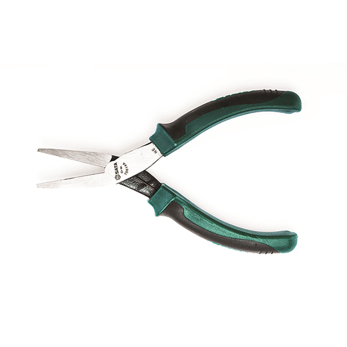 Μυτοτσίμπιδο mini ηλεκτρονικών με επίπεδα άκρα 140mm
Δίχρωμη αντιολισθητική λαβή TPE που προσφέρει
ανώτερη άνεση και κράτημα.
Οι λεπίδες κοπής σκληρυμένες με λέιζερ κόβουν
καθαρά και παραμένουν αιχμηρές 50% περισσότερο.
Η διάφανη αντισκωριακή επίστρωση πα