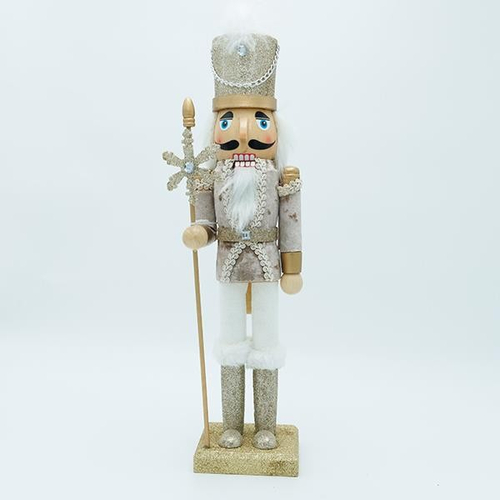 ΚΑΡΥΟΘΡΑΥΣΤΗΣ, ΛΕΥΚΟΣ ΣΑΜΠΑΝΙ, ΜΕ ΣΚΗΠΤΡΟ ΚΑΙ ΝΙΦΑΔΑ, 10x38cm