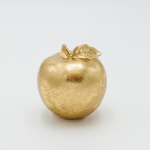 ΜΗΛΟ ΠΟΛΥΡΕΖΙΝ, ΜΕ ΦΥΛΛΑΡΑΚΙ, ΧΡΥΣΟ, 8x10.5cm