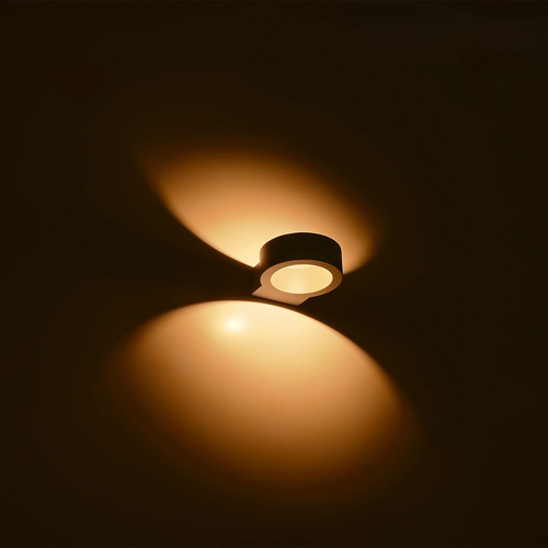 kelvo® AURA KLV-101-0114 Μοντέρνο Φωτιστικό Τοίχου - Απλίκα LED 7W 875lm 45° AC 220-240V Αδιάβροχο IP65 Θερμό Λευκό 2700K - Bridgelux COB Chip & TÜV SÜD Driver - Γκρι Ανθρακί Ματ - Μ15 x Π13 x Υ4.5cm - 5 Χρόνια Εγγύηση kelvo® AURA KLV-101-0114 Μοντέρνο Φωτιστικό Τοίχου - Απλίκα LED 7W 875lm 45° AC 220-240V Αδιάβροχο IP65 Θερμό Λευκό 2700K - Bridgelux COB Chip & TÜV SÜD Driver - Γκρι Ανθρακί Ματ - Μ15 x Π13 x Υ4.5cm - 5 Χρόνια Εγγύηση