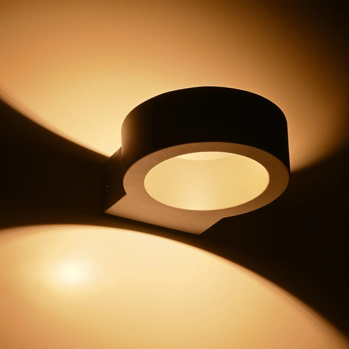 kelvo® AURA KLV-101-0114 Μοντέρνο Φωτιστικό Τοίχου - Απλίκα LED 7W 875lm 45° AC 220-240V Αδιάβροχο IP65 Θερμό Λευκό 2700K - Bridgelux COB Chip & TÜV SÜD Driver - Γκρι Ανθρακί Ματ - Μ15 x Π13 x Υ4.5cm - 5 Χρόνια Εγγύηση kelvo® AURA KLV-101-0114 Μοντέρνο Φωτιστικό Τοίχου - Απλίκα LED 7W 875lm 45° AC 220-240V Αδιάβροχο IP65 Θερμό Λευκό 2700K - Bridgelux COB Chip & TÜV SÜD Driver - Γκρι Ανθρακί Ματ - Μ15 x Π13 x Υ4.5cm - 5 Χρόνια Εγγύηση