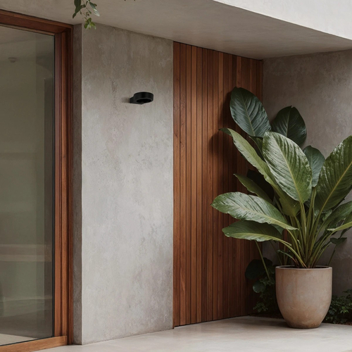 kelvo® AURA KLV-101-0113 Μοντέρνο Φωτιστικό Τοίχου - Απλίκα LED 7W 875lm 45° AC 220-240V Αδιάβροχο IP65 Θερμό Λευκό 2700K - Bridgelux COB Chip & TÜV SÜD Driver - Μαύρο Ματ - Μ15 x Π13 x Υ4.5cm - 5 Χρόνια Εγγύηση kelvo® AURA KLV-101-0113 Μοντέρνο Φωτιστικό Τοίχου - Απλίκα LED 7W 875lm 45° AC 220-240V Αδιάβροχο IP65 Θερμό Λευκό 2700K - Bridgelux COB Chip & TÜV SÜD Driver - Μαύρο Ματ - Μ15 x Π13 x Υ4.5cm - 5 Χρόνια Εγγύηση