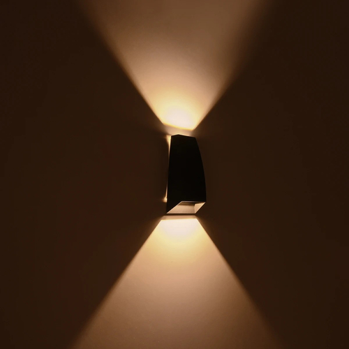 kelvo® FLUX KLV-101-0119 Μοντέρνο Φωτιστικό Τοίχου - Απλίκα LED 6W 750lm 30° AC 220-240V Αδιάβροχο IP65 Θερμό Λευκό 2700K - Bridgelux COB Chip & TÜV SÜD Driver - Μαύρο Ματ - Μ5 x Π8.5 x Υ17cm - 5 Χρόνια Εγγύηση kelvo® FLUX KLV-101-0119 Μοντέρνο Φωτιστικό Τοίχου - Απλίκα LED 6W 750lm 30° AC 220-240V Αδιάβροχο IP65 Θερμό Λευκό 2700K - Bridgelux COB Chip & TÜV SÜD Driver - Μαύρο Ματ - Μ5 x Π8.5 x Υ17cm - 5 Χρόνια Εγγύηση