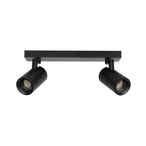 kelvo® SPOTA KLV-101-0136 Μοντέρνο Κινούμενο Φωτιστικό Σποτ Οροφής με Ντουί 2 x GU10 90° AC 220-240V IP20 - Μαύρο Ματ - Μ30 x Π6 x Υ14.5cm kelvo® SPOTA KLV-101-0136 Μοντέρνο Κινούμενο Φωτιστικό Σποτ Οροφής με Ντουί 2 x GU10 90° AC 220-240V IP20 - Μαύρο Ματ - Μ30 x Π6 x Υ14.5cm