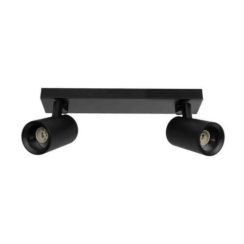 kelvo® SPOTA KLV-101-0136 Μοντέρνο Κινούμενο Φωτιστικό Σποτ Οροφής με Ντουί 2 x GU10 90° AC 220-240V IP20 - Μαύρο Ματ - Μ30 x Π6 x Υ14.5cm kelvo® SPOTA KLV-101-0136 Μοντέρνο Κινούμενο Φωτιστικό Σποτ Οροφής με Ντουί 2 x GU10 90° AC 220-240V IP20 - Μαύρο Ματ - Μ30 x Π6 x Υ14.5cm