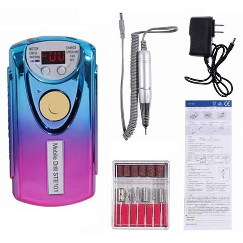 Επαναφορτιζόμενος τροχός μανικιούρ-πεντικιούρ - STE-101 - 910266 - Pink/Gold Επαναφορτιζόμενος τροχός μανικιούρ-πεντικιούρ - STE-101 - 910266 - Pink/Gold