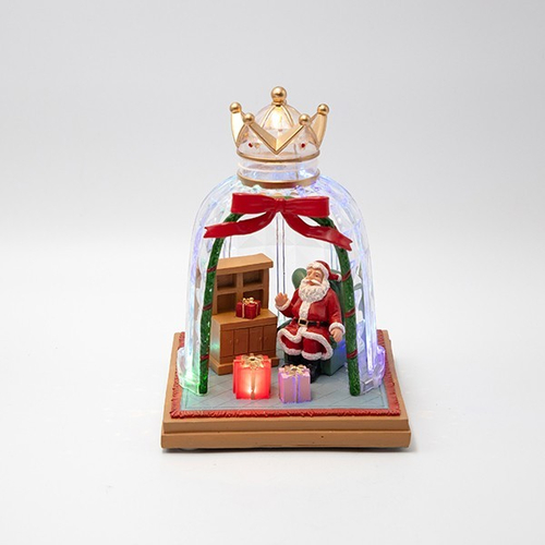 ΧΡΙΣΤΟΥΓΕΝΝΙΑΤΙΚΗ ΠΑΡΑΣΤΑΣΗ, ΣΤΕΜΜΑ, ΜΕ ΑΓΙΟ ΒΑΣΙΛΗ, ΦΩΤΙΖΟΜΕΝΟ, ΜΠΑΤΑΡΙΑΣ, 15.3x21cm