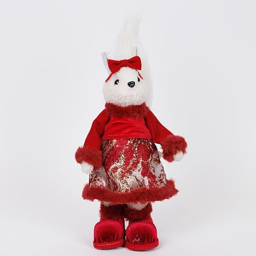 ΣΚΙΟΥΡΙΝΑ ΜΕ ΜΠΟΡΝΤΟ ΡΟΥΧΑ ΚΑΙ ΦΙΟΓΚΟ, 34cm