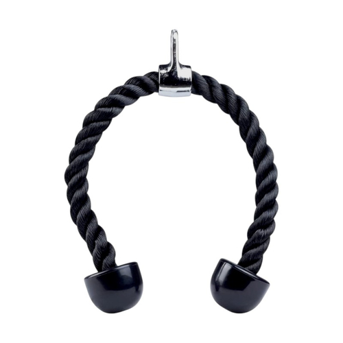 Σχοινί τροχαλίας διπλής λαβής για εκγύμναση τρικεφάλων - 70cm - 80234 - 150516