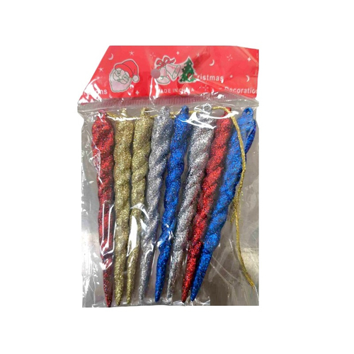 Σετ Χριστουγεννιάτικα στολίδια - 8pcs - 232552