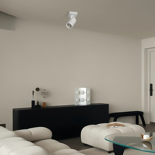 kelvo® SPOTA KLV-101-0135 Μοντέρνο Κινούμενο Φωτιστικό Σποτ Οροφής με Ντουί 1 x GU10 90° AC 220-240V IP20 - Λευκό Ματ - Μ7 x Π6 x Υ14cm kelvo® SPOTA KLV-101-0135 Μοντέρνο Κινούμενο Φωτιστικό Σποτ Οροφής με Ντουί 1 x GU10 90° AC 220-240V IP20 - Λευκό Ματ - Μ7 x Π6 x Υ14cm