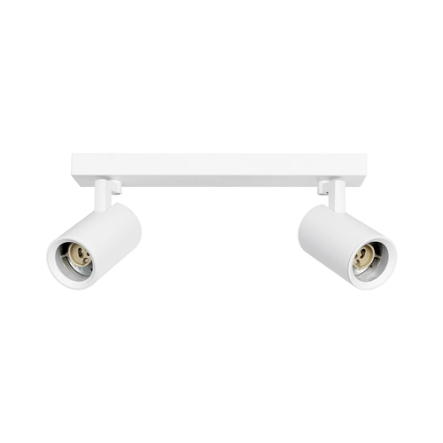 kelvo® SPOTA KLV-101-0137 Μοντέρνο Κινούμενο Φωτιστικό Σποτ Οροφής με Ντουί 2 x GU10 90° AC 220-240V IP20 - Λευκό Ματ - Μ30 x Π6 x Υ14.5cm kelvo® SPOTA KLV-101-0137 Μοντέρνο Κινούμενο Φωτιστικό Σποτ Οροφής με Ντουί 2 x GU10 90° AC 220-240V IP20 - Λευκό Ματ - Μ30 x Π6 x Υ14.5cm