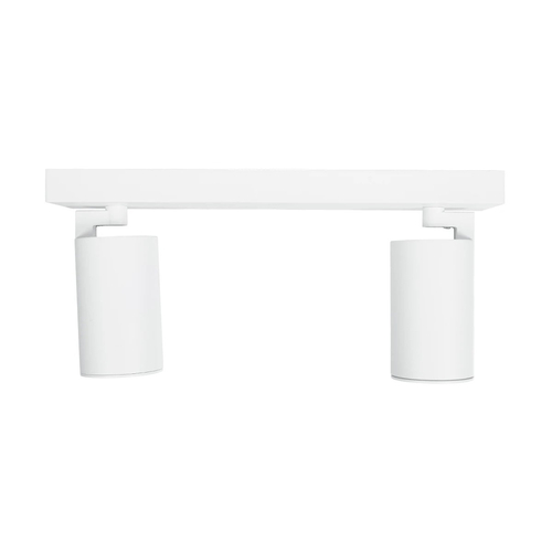 kelvo® SPOTA KLV-101-0137 Μοντέρνο Κινούμενο Φωτιστικό Σποτ Οροφής με Ντουί 2 x GU10 90° AC 220-240V IP20 - Λευκό Ματ - Μ30 x Π6 x Υ14.5cm kelvo® SPOTA KLV-101-0137 Μοντέρνο Κινούμενο Φωτιστικό Σποτ Οροφής με Ντουί 2 x GU10 90° AC 220-240V IP20 - Λευκό Ματ - Μ30 x Π6 x Υ14.5cm