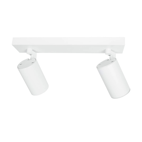 kelvo® SPOTA KLV-101-0137 Μοντέρνο Κινούμενο Φωτιστικό Σποτ Οροφής με Ντουί 2 x GU10 90° AC 220-240V IP20 - Λευκό Ματ - Μ30 x Π6 x Υ14.5cm kelvo® SPOTA KLV-101-0137 Μοντέρνο Κινούμενο Φωτιστικό Σποτ Οροφής με Ντουί 2 x GU10 90° AC 220-240V IP20 - Λευκό Ματ - Μ30 x Π6 x Υ14.5cm