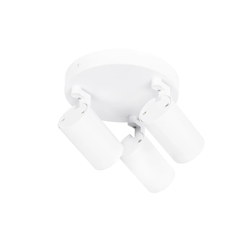 kelvo® SPOTA KLV-101-0145 Μοντέρνο Κινούμενο Φωτιστικό Σποτ Οροφής με Ντουί 3 x GU10 90° AC 220-240V IP20 - Λευκό Ματ - Μ19 x Π19 x Υ14cm kelvo® SPOTA KLV-101-0145 Μοντέρνο Κινούμενο Φωτιστικό Σποτ Οροφής με Ντουί 3 x GU10 90° AC 220-240V IP20 - Λευκό Ματ - Μ19 x Π19 x Υ14cm