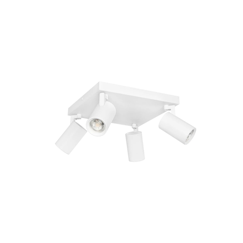 kelvo® SPOTA KLV-101-0147 Μοντέρνο Κινούμενο Φωτιστικό Σποτ Οροφής με Ντουί 4 x GU10 90° AC 220-240V IP20 - Λευκό Ματ - Μ26 x Π26 x Υ14cm kelvo® SPOTA KLV-101-0147 Μοντέρνο Κινούμενο Φωτιστικό Σποτ Οροφής με Ντουί 4 x GU10 90° AC 220-240V IP20 - Λευκό Ματ - Μ26 x Π26 x Υ14cm