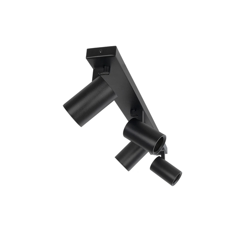 kelvo® SPOTA KLV-101-0140 Μοντέρνο Κινούμενο Φωτιστικό Σποτ Οροφής με Ντουί 4 x GU10 90° AC 220-240V IP20 - Μαύρο Ματ - Μ64 x Π6 x Υ14cm kelvo® SPOTA KLV-101-0140 Μοντέρνο Κινούμενο Φωτιστικό Σποτ Οροφής με Ντουί 4 x GU10 90° AC 220-240V IP20 - Μαύρο Ματ - Μ64 x Π6 x Υ14cm