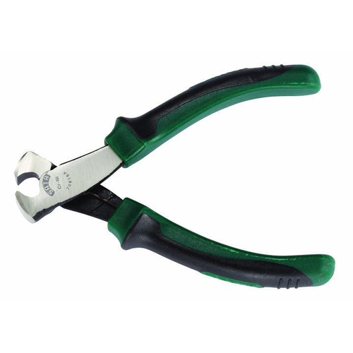 Mini μπροστοκόφτης110mm
Δίχρωμη αντιολισθητική λαβή TPE που προσφέρει
ανώτερη άνεση και κράτημα.
Οι λεπίδες κοπής σκληρυμένες με λέιζερ κόβουν
καθαρά και παραμένουν αιχμηρές 50% περισσότερο.
Η διάφανη αντισκωριακή επίστρωση παρατείνει τη
διάρκεια ζωής του εργαλείου.
Κατασκευασμένο από χάλυβα νικελίου-χρωμίου για
μεγαλύτερη αντοχή και μεγαλύτερη διάρκεια ζωής του
εργαλείου.
Ανταποκρίνεται ή υπερβαίνει το πρότυπο ASME
B107.500 / ST70616AST