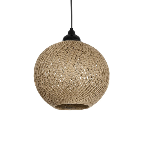 GLOBOSTAR® SOLEI 205-0003 Boho Κρεμαστό Φωτιστικό Οροφής με Ντουί 1 x E27 AC 220-240V IP20 - Μπεζ - M20 x Π20 x Υ25cm GLOBOSTAR® SOLEI 205-0003 Boho Κρεμαστό Φωτιστικό Οροφής με Ντουί 1 x E27 AC 220-240V IP20 - Μπεζ - M20 x Π20 x Υ25cm