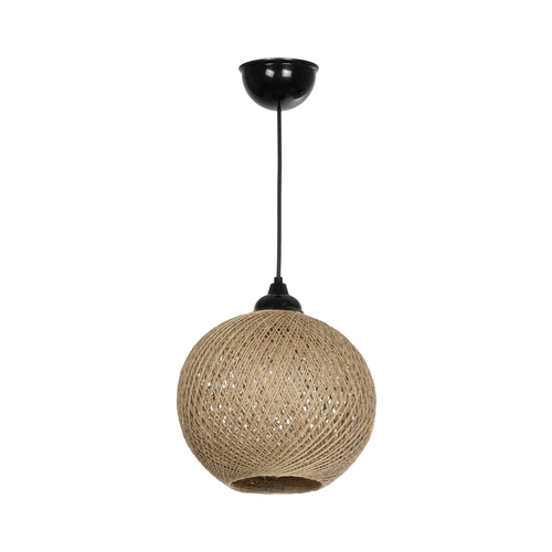 GLOBOSTAR® SOLEI 205-0003 Boho Κρεμαστό Φωτιστικό Οροφής με Ντουί 1 x E27 AC 220-240V IP20 - Μπεζ - M20 x Π20 x Υ25cm GLOBOSTAR® SOLEI 205-0003 Boho Κρεμαστό Φωτιστικό Οροφής με Ντουί 1 x E27 AC 220-240V IP20 - Μπεζ - M20 x Π20 x Υ25cm