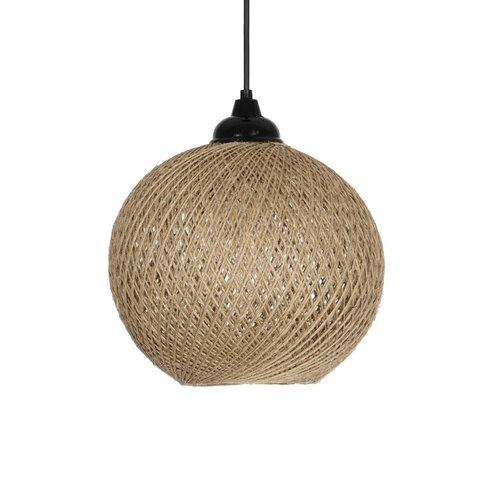 GLOBOSTAR® SOLEI 205-0003 Boho Κρεμαστό Φωτιστικό Οροφής με Ντουί 1 x E27 AC 220-240V IP20 - Μπεζ - M20 x Π20 x Υ25cm GLOBOSTAR® SOLEI 205-0003 Boho Κρεμαστό Φωτιστικό Οροφής με Ντουί 1 x E27 AC 220-240V IP20 - Μπεζ - M20 x Π20 x Υ25cm