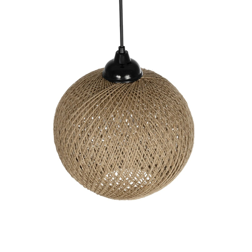 GLOBOSTAR® SOLEI 205-0003 Boho Κρεμαστό Φωτιστικό Οροφής με Ντουί 1 x E27 AC 220-240V IP20 - Μπεζ - M20 x Π20 x Υ25cm GLOBOSTAR® SOLEI 205-0003 Boho Κρεμαστό Φωτιστικό Οροφής με Ντουί 1 x E27 AC 220-240V IP20 - Μπεζ - M20 x Π20 x Υ25cm