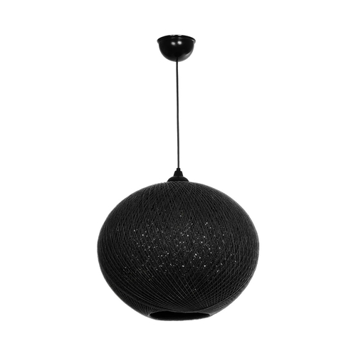 GLOBOSTAR® SOLEI 205-0004 Boho Κρεμαστό Φωτιστικό Οροφής με Ντουί 1 x E27 AC 220-240V IP20 - Μαύρο - M40 x Π40 x Υ45cm GLOBOSTAR® SOLEI 205-0004 Boho Κρεμαστό Φωτιστικό Οροφής με Ντουί 1 x E27 AC 220-240V IP20 - Μαύρο - M40 x Π40 x Υ45cm