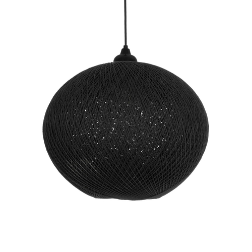 GLOBOSTAR® SOLEI 205-0004 Boho Κρεμαστό Φωτιστικό Οροφής με Ντουί 1 x E27 AC 220-240V IP20 - Μαύρο - M40 x Π40 x Υ45cm GLOBOSTAR® SOLEI 205-0004 Boho Κρεμαστό Φωτιστικό Οροφής με Ντουί 1 x E27 AC 220-240V IP20 - Μαύρο - M40 x Π40 x Υ45cm