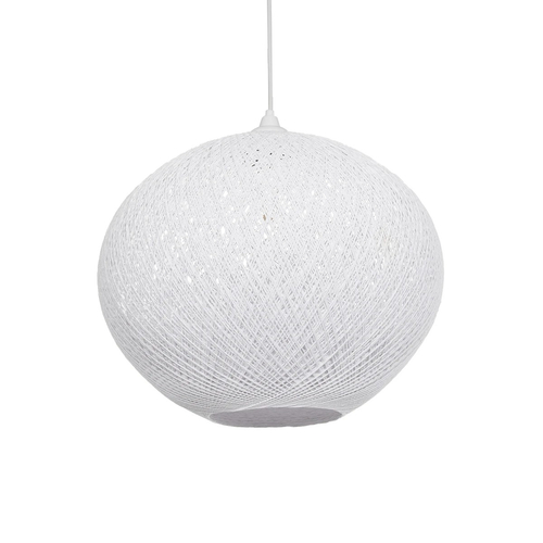 GLOBOSTAR® SOLEI 205-0007 Boho Κρεμαστό Φωτιστικό Οροφής με Ντουί 1 x E27 AC 220-240V IP20 - Λευκό - M40 x Π40 x Υ45cm GLOBOSTAR® SOLEI 205-0007 Boho Κρεμαστό Φωτιστικό Οροφής με Ντουί 1 x E27 AC 220-240V IP20 - Λευκό - M40 x Π40 x Υ45cm