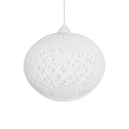 GLOBOSTAR® SOLEI 205-0007 Boho Κρεμαστό Φωτιστικό Οροφής με Ντουί 1 x E27 AC 220-240V IP20 - Λευκό - M40 x Π40 x Υ45cm GLOBOSTAR® SOLEI 205-0007 Boho Κρεμαστό Φωτιστικό Οροφής με Ντουί 1 x E27 AC 220-240V IP20 - Λευκό - M40 x Π40 x Υ45cm