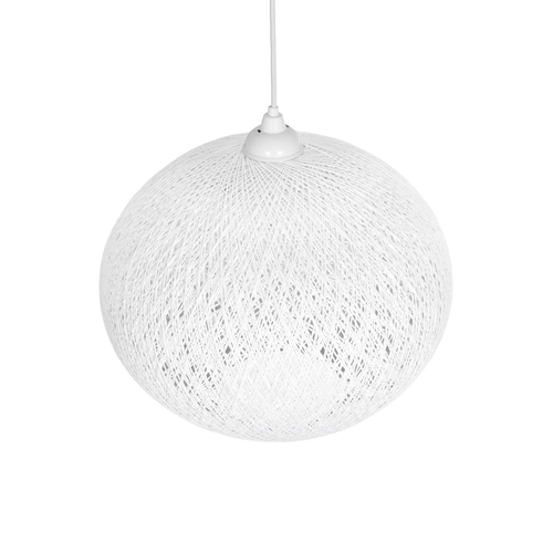 GLOBOSTAR® SOLEI 205-0007 Boho Κρεμαστό Φωτιστικό Οροφής με Ντουί 1 x E27 AC 220-240V IP20 - Λευκό - M40 x Π40 x Υ45cm GLOBOSTAR® SOLEI 205-0007 Boho Κρεμαστό Φωτιστικό Οροφής με Ντουί 1 x E27 AC 220-240V IP20 - Λευκό - M40 x Π40 x Υ45cm