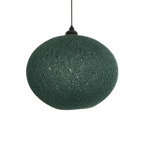 GLOBOSTAR® SOLEI 205-0013 Boho Κρεμαστό Φωτιστικό Οροφής με Ντουί 1 x E27 AC 220-240V IP20 - Πράσινο - M40 x Π40 x Υ45cm GLOBOSTAR® SOLEI 205-0013 Boho Κρεμαστό Φωτιστικό Οροφής με Ντουί 1 x E27 AC 220-240V IP20 - Πράσινο - M40 x Π40 x Υ45cm