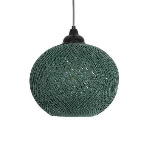 GLOBOSTAR® SOLEI 205-0015 Boho Κρεμαστό Φωτιστικό Οροφής με Ντουί 1 x E27 AC 220-240V IP20 - Πράσινο - M20 x Π20 x Υ25cm GLOBOSTAR® SOLEI 205-0015 Boho Κρεμαστό Φωτιστικό Οροφής με Ντουί 1 x E27 AC 220-240V IP20 - Πράσινο - M20 x Π20 x Υ25cm