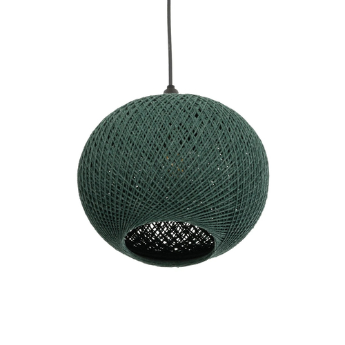GLOBOSTAR® SOLEI 205-0015 Boho Κρεμαστό Φωτιστικό Οροφής με Ντουί 1 x E27 AC 220-240V IP20 - Πράσινο - M20 x Π20 x Υ25cm GLOBOSTAR® SOLEI 205-0015 Boho Κρεμαστό Φωτιστικό Οροφής με Ντουί 1 x E27 AC 220-240V IP20 - Πράσινο - M20 x Π20 x Υ25cm