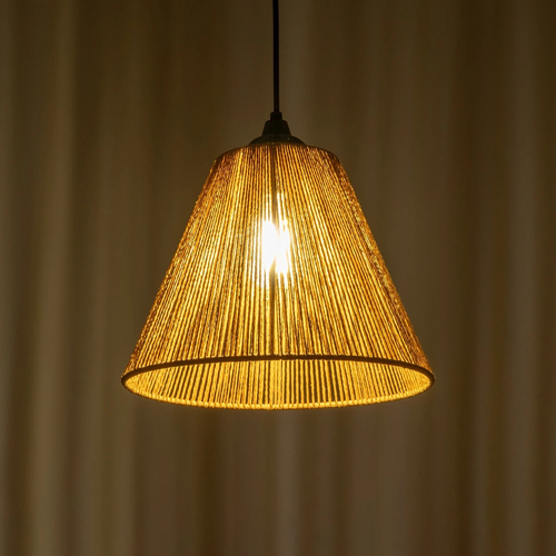 GLOBOSTAR® HUTT 205-0017 Boho Κρεμαστό Φωτιστικό Οροφής με Ντουί 1 x E27 AC 220-240V IP20 - Μπεζ - M25 x Π25 x Υ20cm GLOBOSTAR® HUTT 205-0017 Boho Κρεμαστό Φωτιστικό Οροφής με Ντουί 1 x E27 AC 220-240V IP20 - Μπεζ - M25 x Π25 x Υ20cm