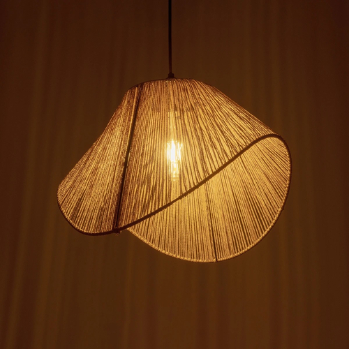 GLOBOSTAR® ECLAIR 205-0030 Boho Κρεμαστό Φωτιστικό Οροφής με Ντουί 1 x E27 AC 220-240V IP20 - Μπεζ - M41 x Π27 x Υ29cm GLOBOSTAR® ECLAIR 205-0030 Boho Κρεμαστό Φωτιστικό Οροφής με Ντουί 1 x E27 AC 220-240V IP20 - Μπεζ - M41 x Π27 x Υ29cm