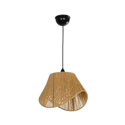 GLOBOSTAR® ELDA 205-0032 Boho Κρεμαστό Φωτιστικό Οροφής με Ντουί 1 x E27 AC 220-240V IP20 - Μπεζ - M32 x Π21 x Υ24cm GLOBOSTAR® ELDA 205-0032 Boho Κρεμαστό Φωτιστικό Οροφής με Ντουί 1 x E27 AC 220-240V IP20 - Μπεζ - M32 x Π21 x Υ24cm