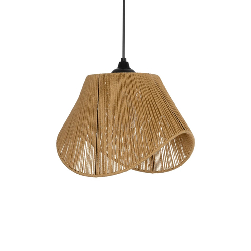 GLOBOSTAR® ELDA 205-0032 Boho Κρεμαστό Φωτιστικό Οροφής με Ντουί 1 x E27 AC 220-240V IP20 - Μπεζ - M32 x Π21 x Υ24cm GLOBOSTAR® ELDA 205-0032 Boho Κρεμαστό Φωτιστικό Οροφής με Ντουί 1 x E27 AC 220-240V IP20 - Μπεζ - M32 x Π21 x Υ24cm