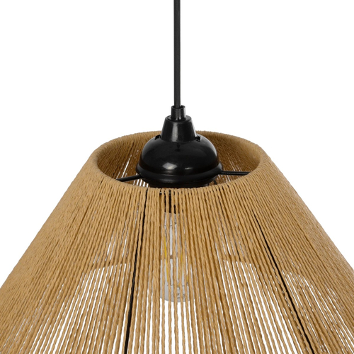 GLOBOSTAR® COROIN 205-0036 Boho Κρεμαστό Φωτιστικό Οροφής με Ντουί 1 x E27 AC 220-240V IP20 - Μπεζ - M35 x Π35 x Υ21cm GLOBOSTAR® COROIN 205-0036 Boho Κρεμαστό Φωτιστικό Οροφής με Ντουί 1 x E27 AC 220-240V IP20 - Μπεζ - M35 x Π35 x Υ21cm