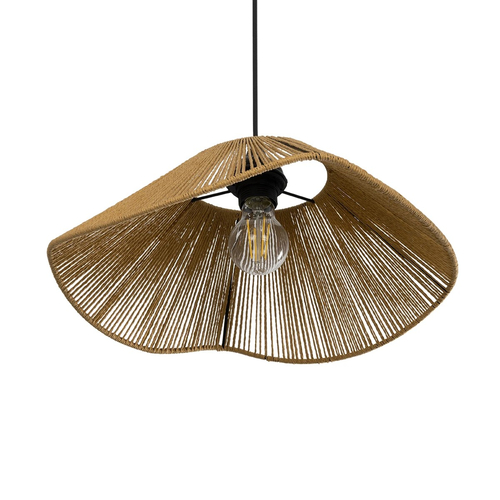 GLOBOSTAR® HATA 205-0038 Boho Κρεμαστό Φωτιστικό Οροφής με Ντουί 1 x E27 AC 220-240V IP20 - Μπεζ - M40 x Π40 x Υ17cm GLOBOSTAR® HATA 205-0038 Boho Κρεμαστό Φωτιστικό Οροφής με Ντουί 1 x E27 AC 220-240V IP20 - Μπεζ - M40 x Π40 x Υ17cm