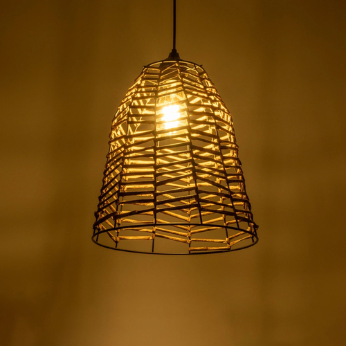 GLOBOSTAR® NETZ 205-0026 Boho Κρεμαστό Φωτιστικό Οροφής με Ντουί 1 x E27 AC 220-240V IP20 - Μπεζ - M30 x Π30 x Υ38cm GLOBOSTAR® NETZ 205-0026 Boho Κρεμαστό Φωτιστικό Οροφής με Ντουί 1 x E27 AC 220-240V IP20 - Μπεζ - M30 x Π30 x Υ38cm