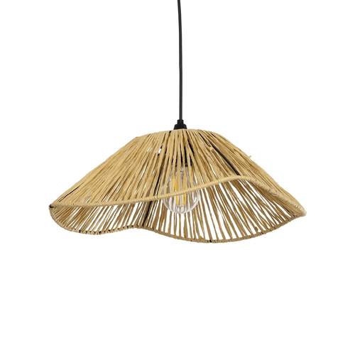 GLOBOSTAR® CHAPEAU 205-0028 Boho Κρεμαστό Φωτιστικό Οροφής με Ντουί 1 x E27 AC 220-240V IP20 - Μπεζ - M41 x Π41 x Υ17cm GLOBOSTAR® CHAPEAU 205-0028 Boho Κρεμαστό Φωτιστικό Οροφής με Ντουί 1 x E27 AC 220-240V IP20 - Μπεζ - M41 x Π41 x Υ17cm