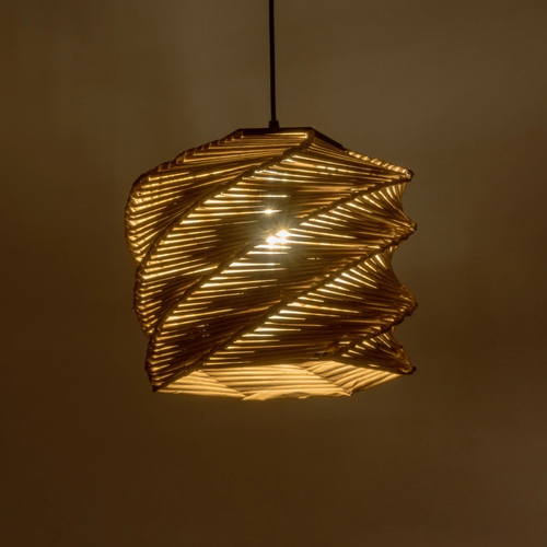 GLOBOSTAR® HUSLE 205-0045 Boho Κρεμαστό Φωτιστικό Οροφής με Ντουί 1 x E27 AC 220-240V IP20 - Μπεζ - M30 x Π30 x Υ28cm GLOBOSTAR® HUSLE 205-0045 Boho Κρεμαστό Φωτιστικό Οροφής με Ντουί 1 x E27 AC 220-240V IP20 - Μπεζ - M30 x Π30 x Υ28cm